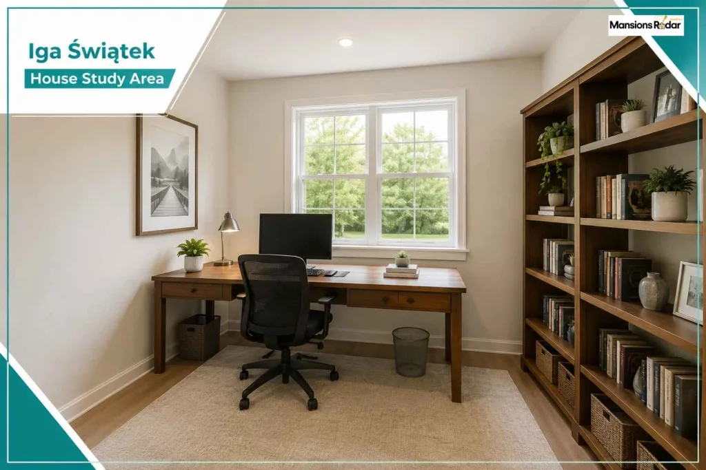 Iga Świątek House Study Area