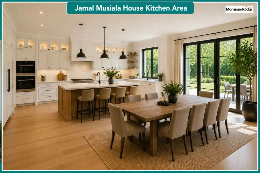 Jamal Musiala House Kitchen Area