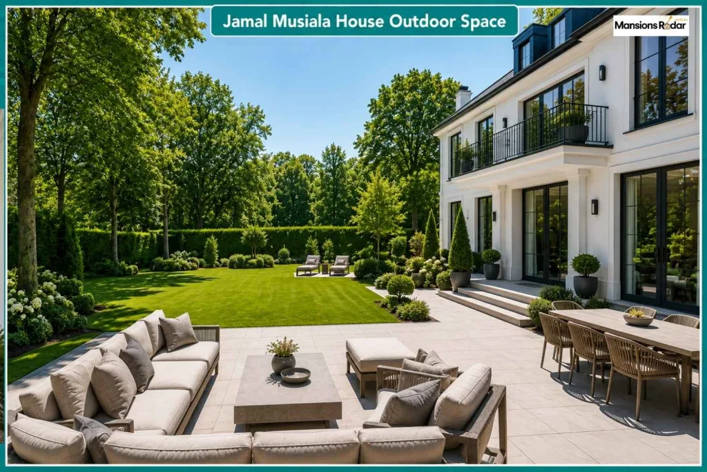 Jamal Musiala House Outdoor Space