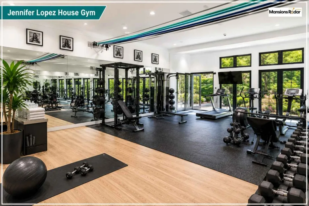 Jennifer Lopez House Gym