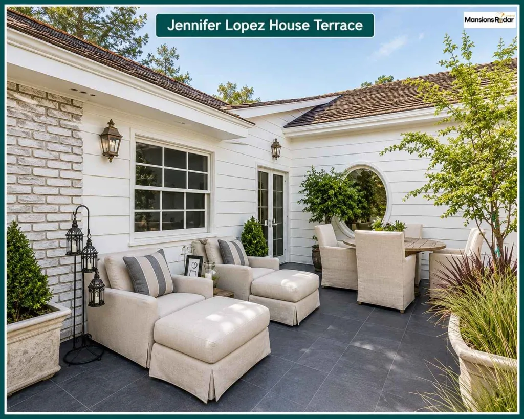 Jennifer Lopez House Terrace