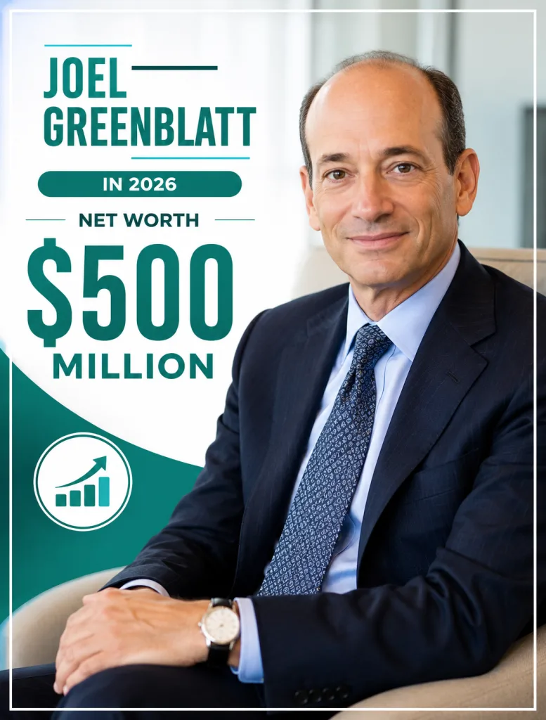 Joel Greenblatt Networth in 2026
