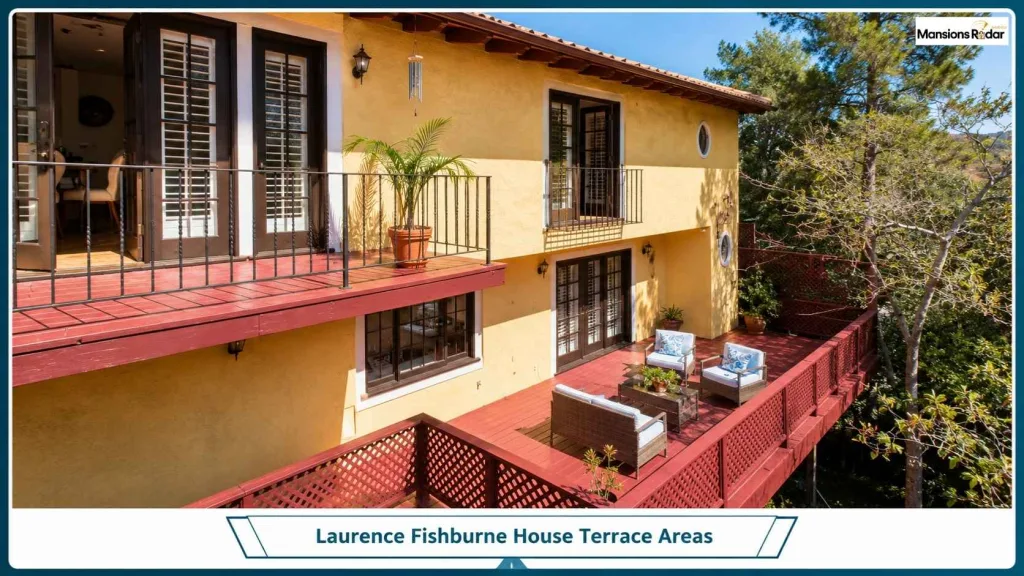 Laurence Fishburne House Terrace Areas