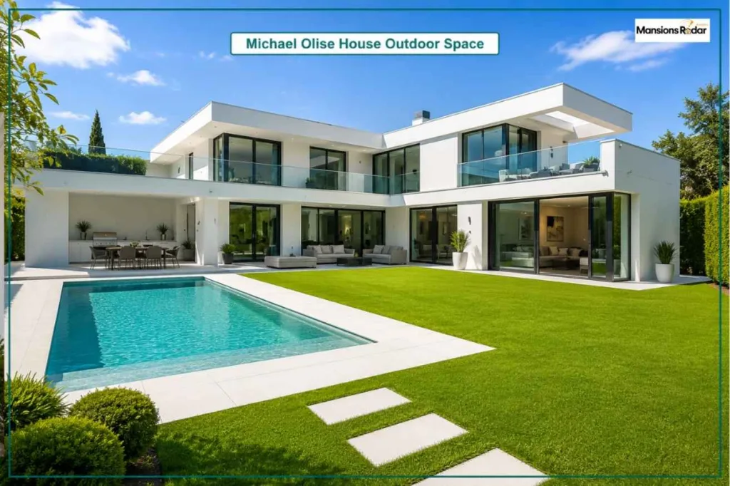 Michael Olise House Outdoor Space