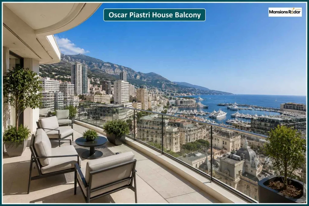Oscar Piastri House Balcony