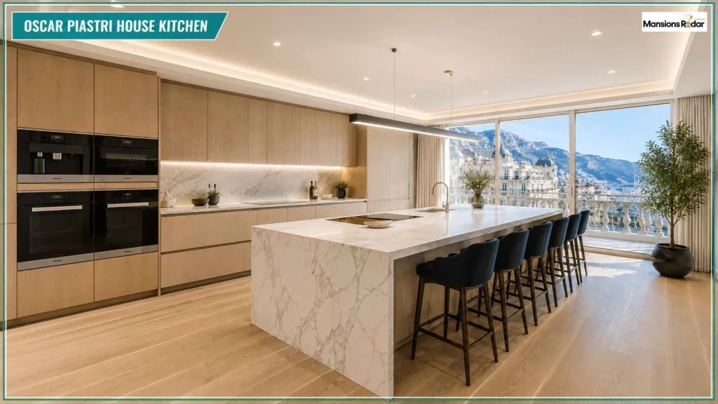 Oscar Piastri House Kitchen
