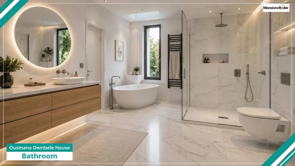 Ousmane Dembele House Bathroom