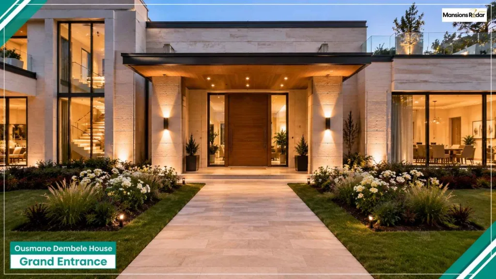 Ousmane Dembele House Grand Entrance