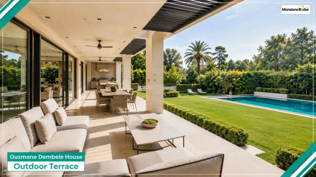 Ousmane Dembele House Outdoor Terrace