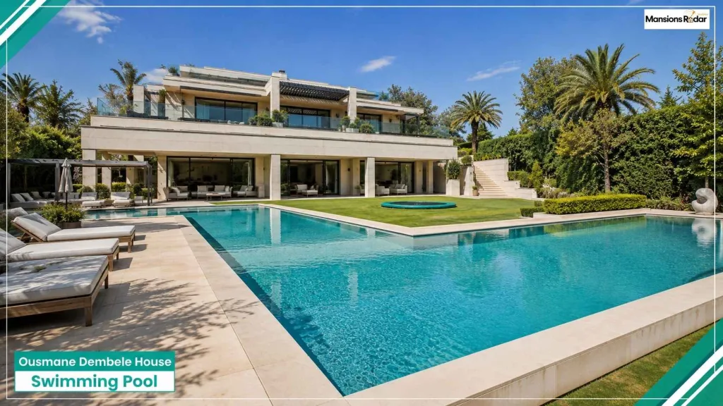 Ousmane Dembele House Swimming Pool