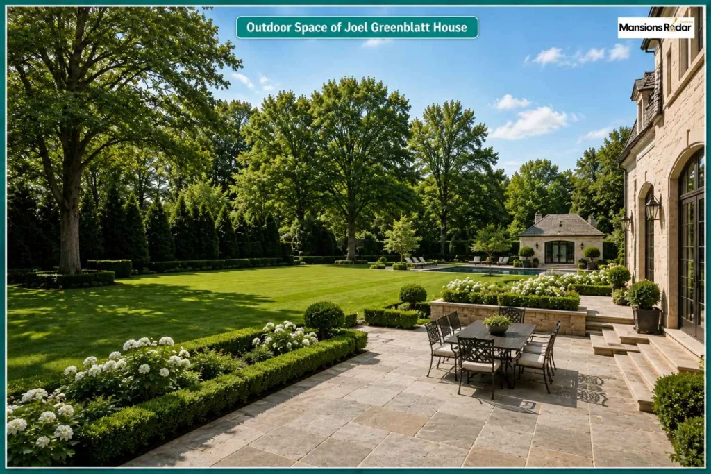 Outdoor Space of Joel Greenblatt House