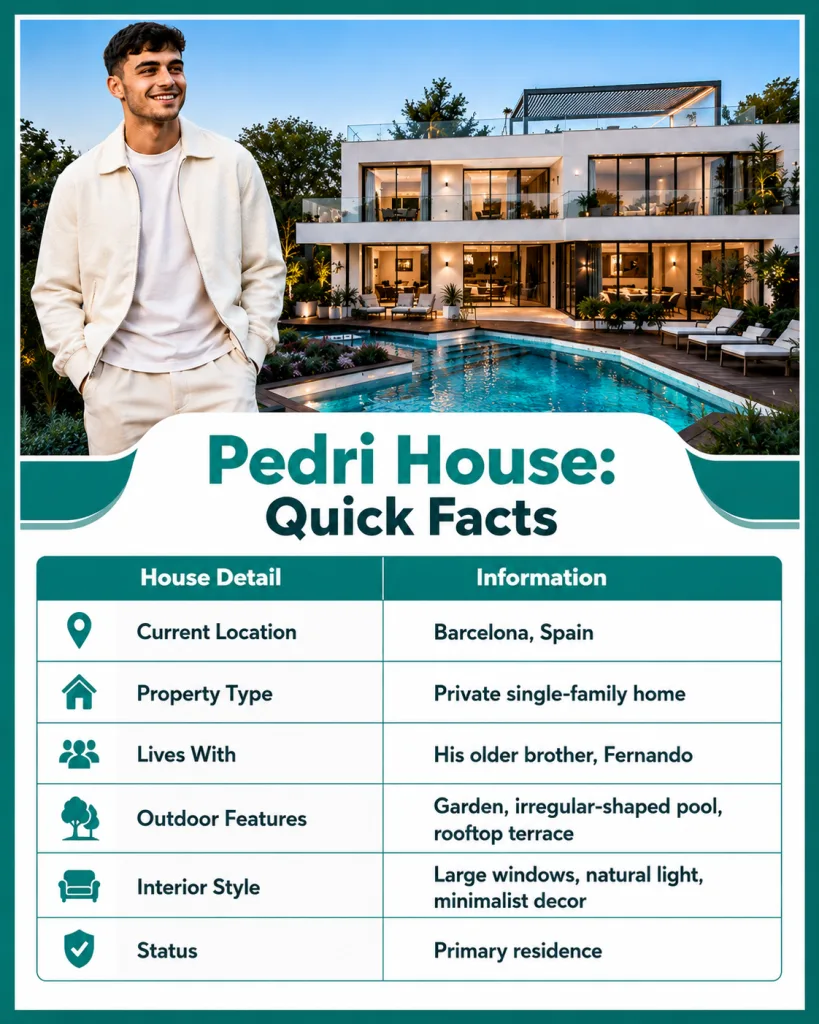 Pedri House Quick Facts