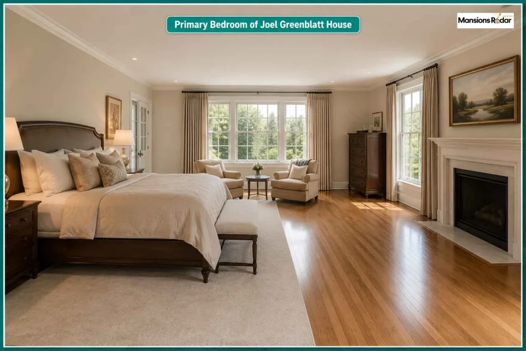 Primary Bedroom of Joel Greenblatt House