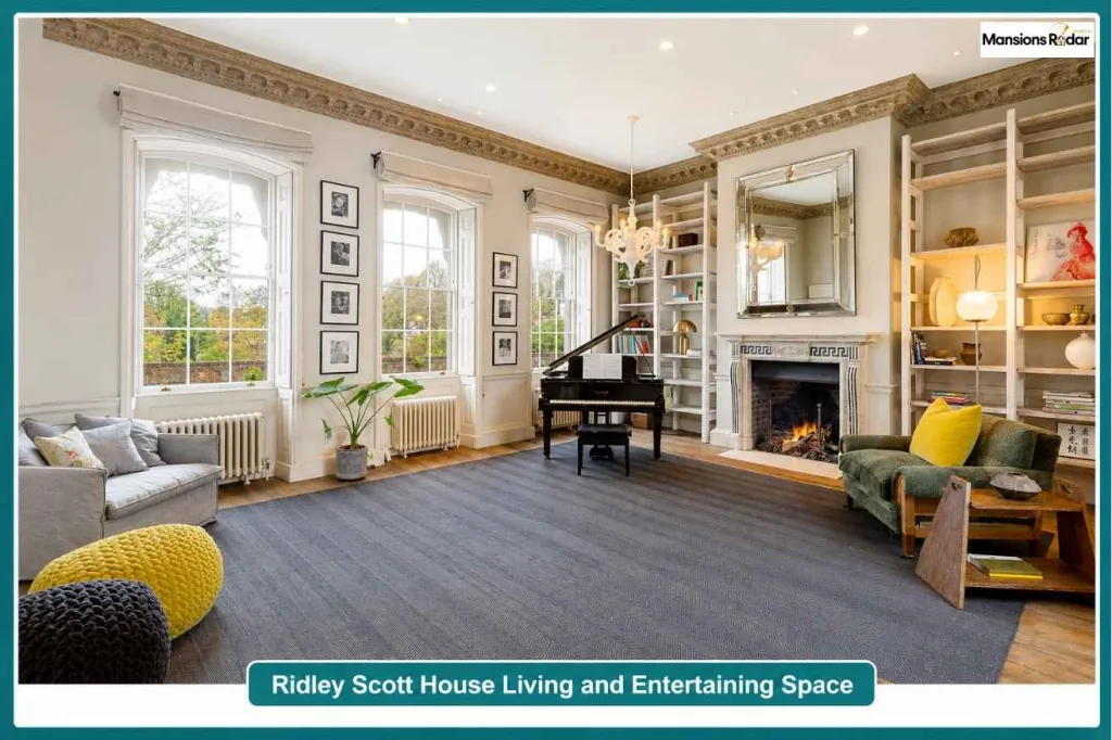 Ridley Scott House Living and Entertaining Space