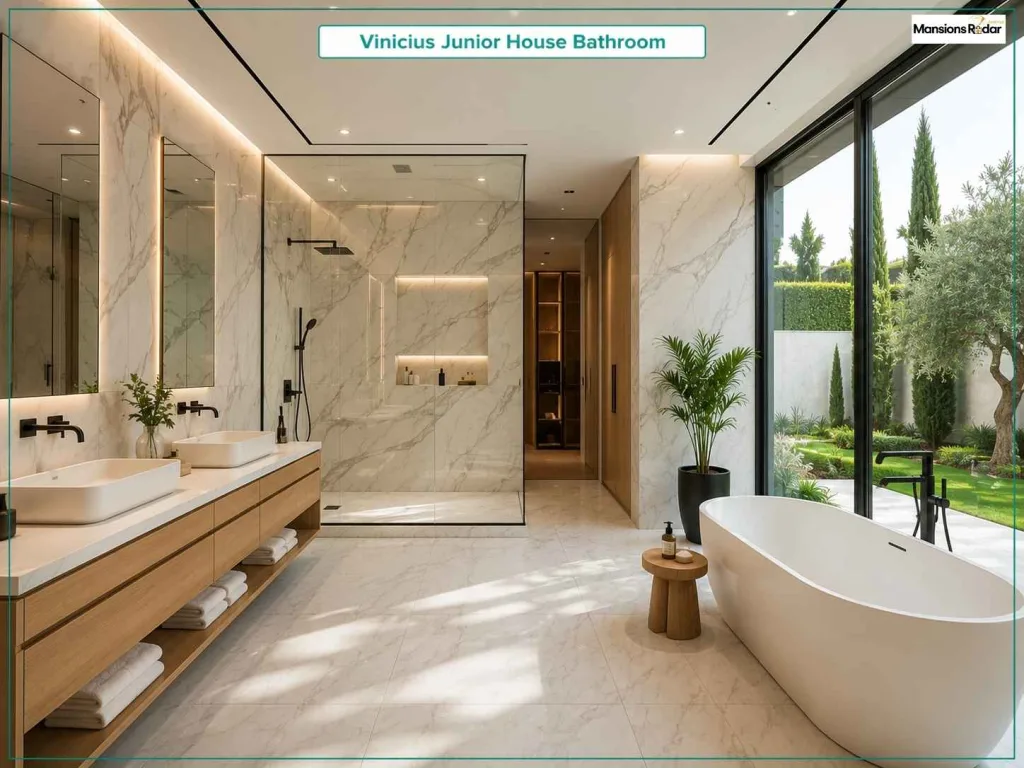 Vinicius Junior House Bathroom