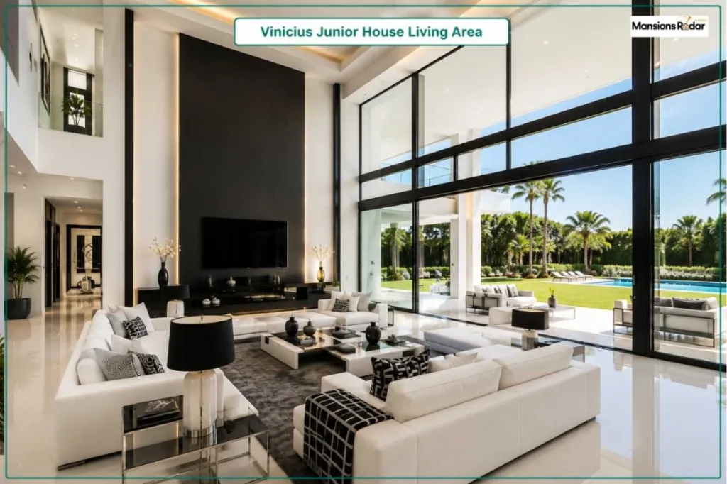 Vinicius Junior House Living Area