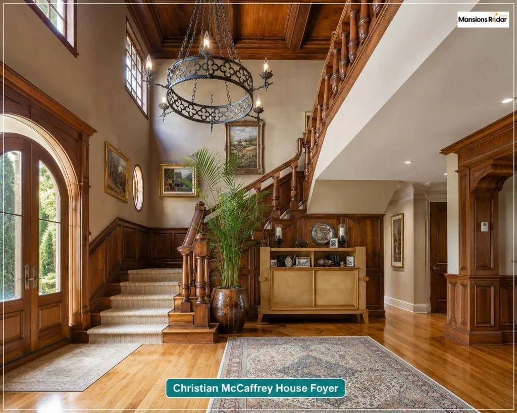 Christian McCaffrey House Foyer