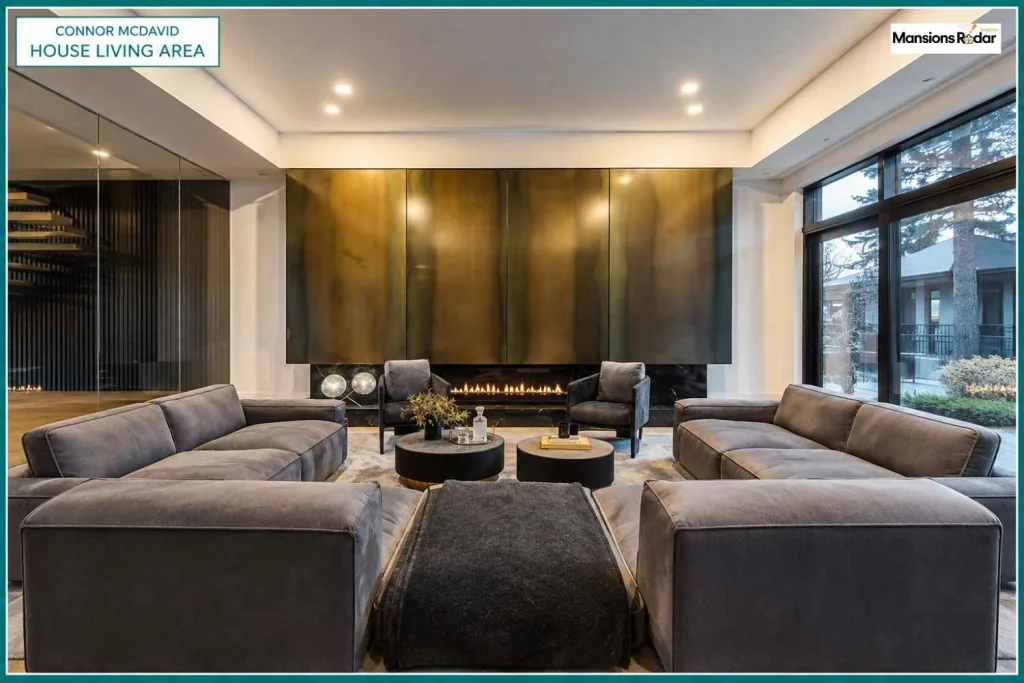 Connor McDavid House Living Area