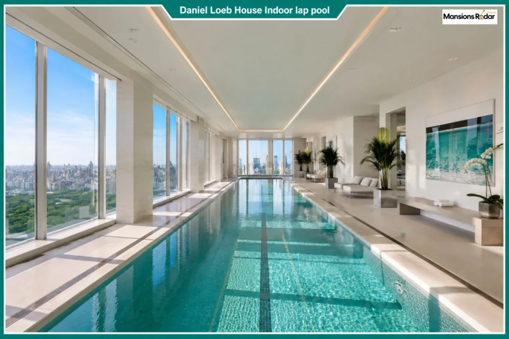 Daniel Loeb House Indoor lap pool
