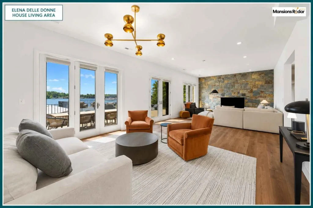 Elena Delle Donne House Living Area