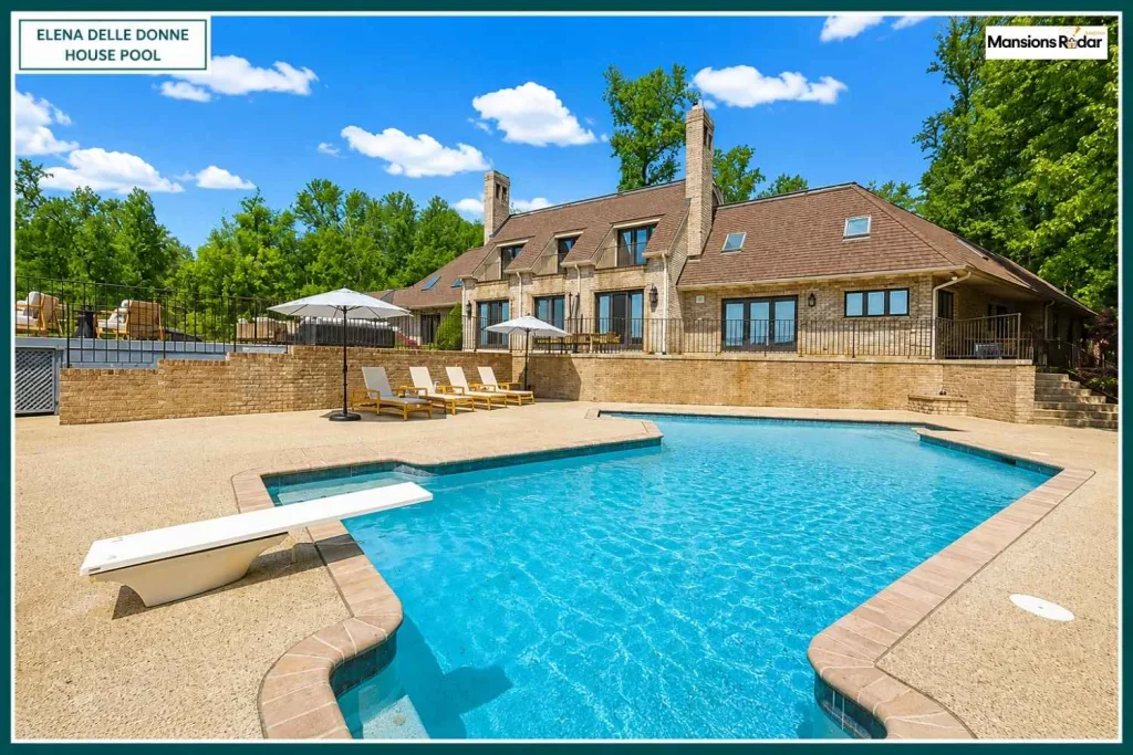 Elena Delle Donne House pool