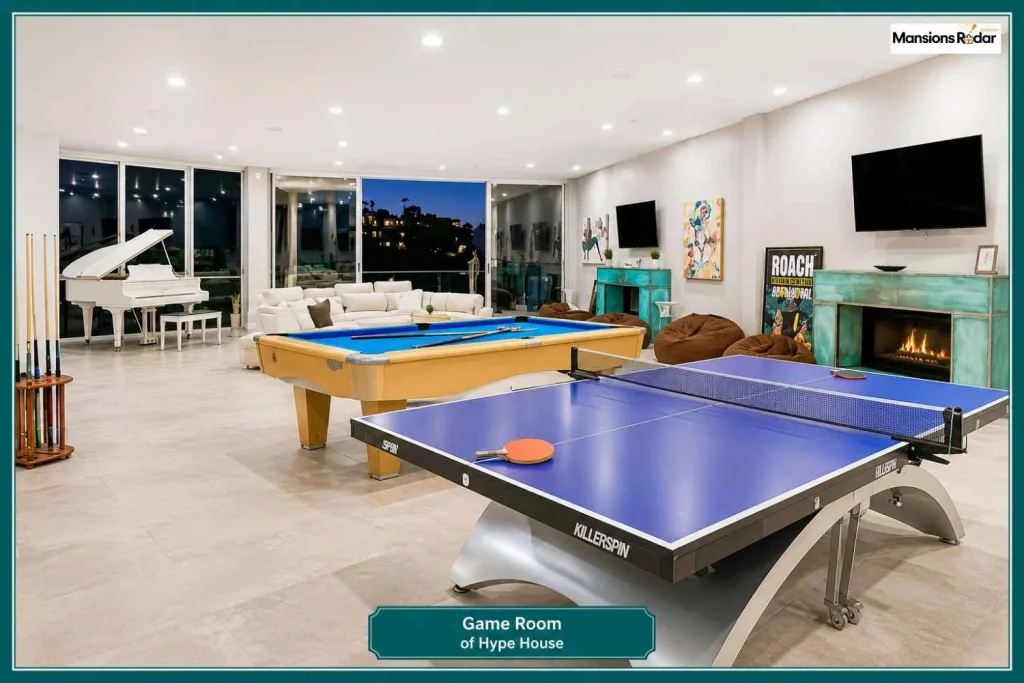 Game Room of Hype House