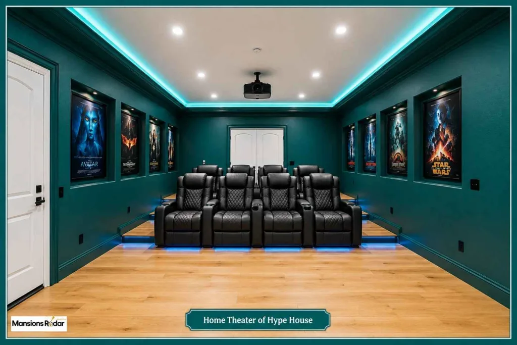 Home Theater of Hype House