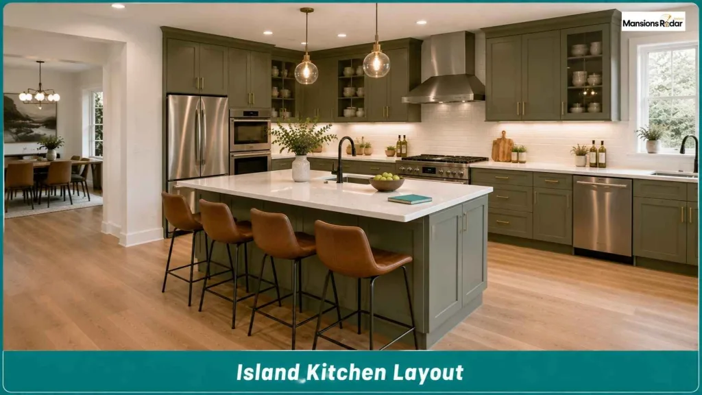 Island Kitchen Layout