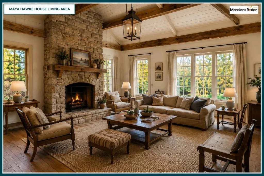 Maya Hawke House Living Area
