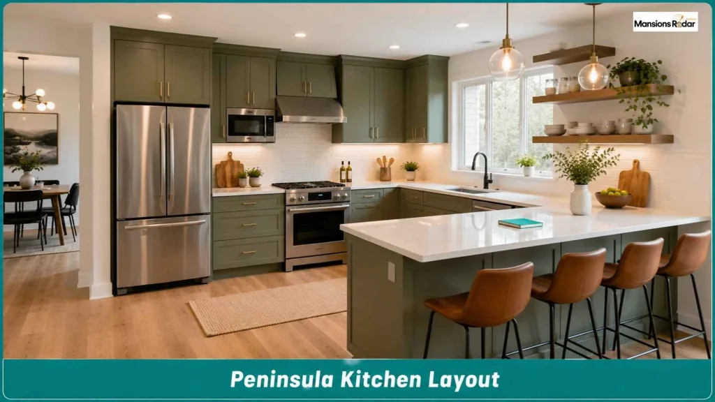 Peninsula Kitchen Layout