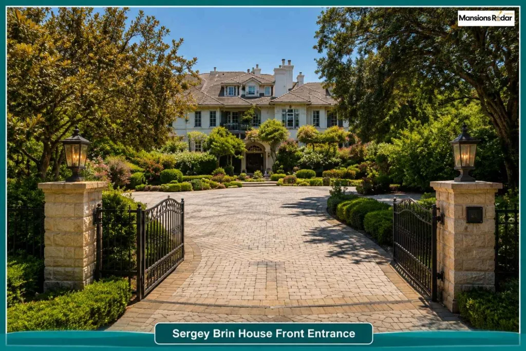Sergey Brin House Front Entrance