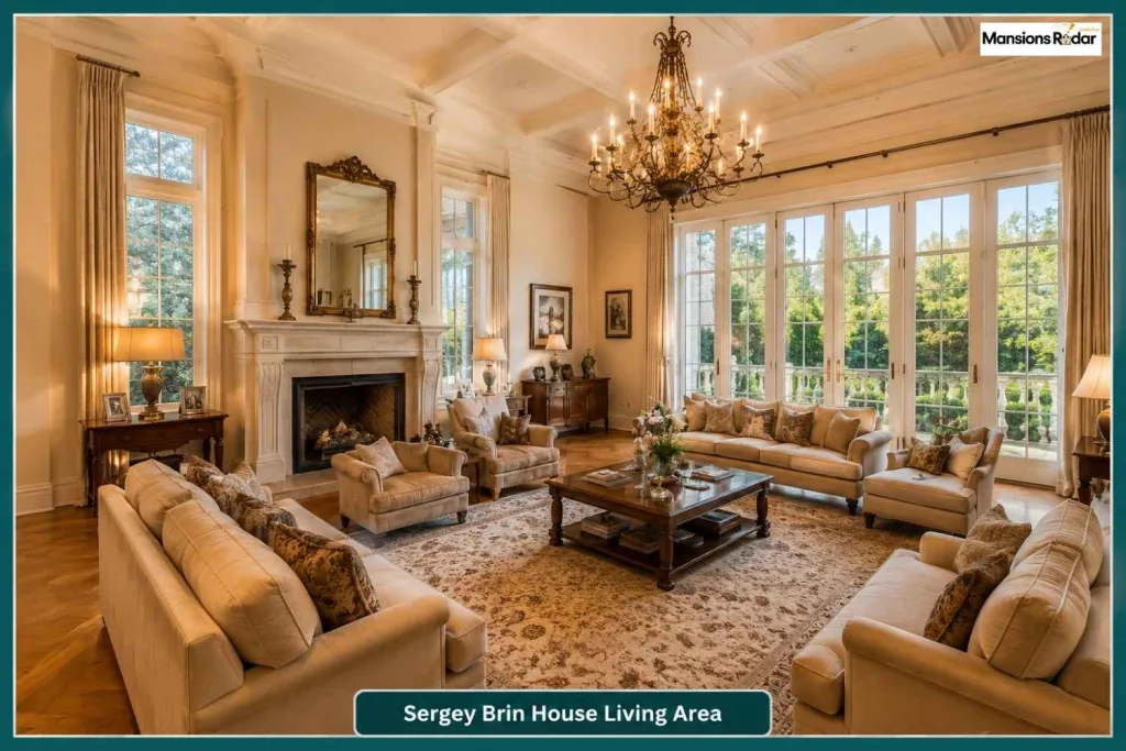 Sergey Brin House Living Area