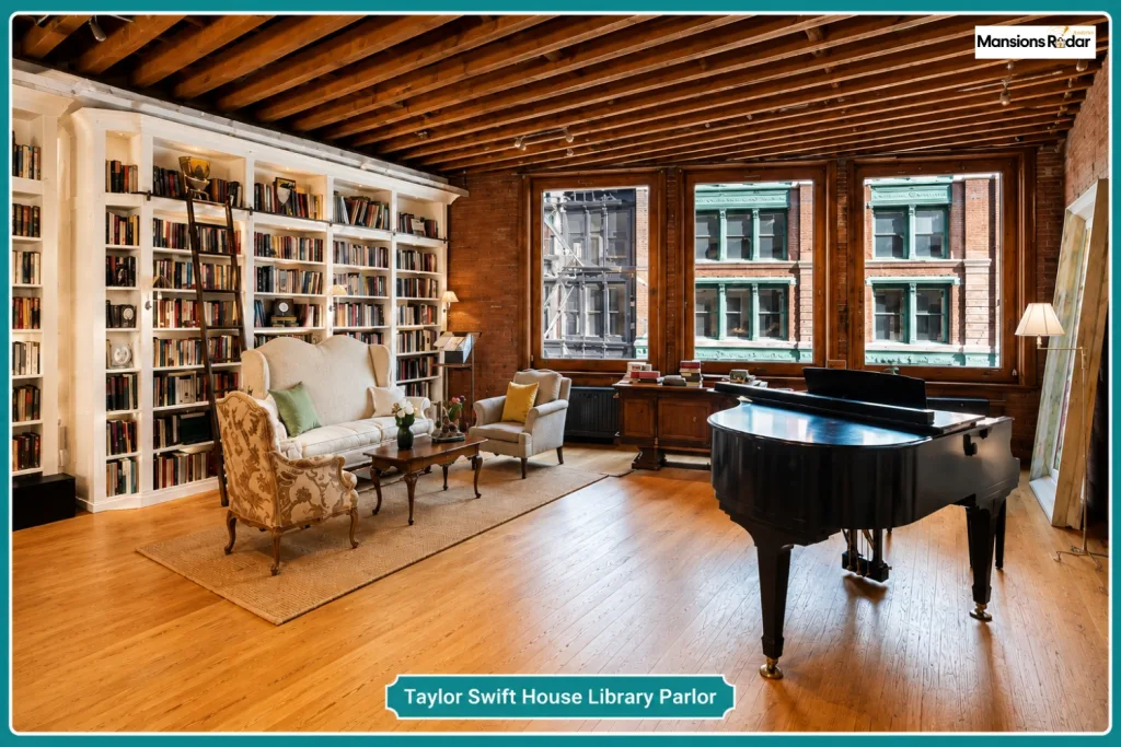 Taylor Swift House Library Parlor