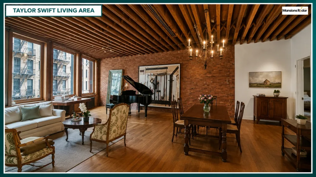 Taylor Swift House Living Area