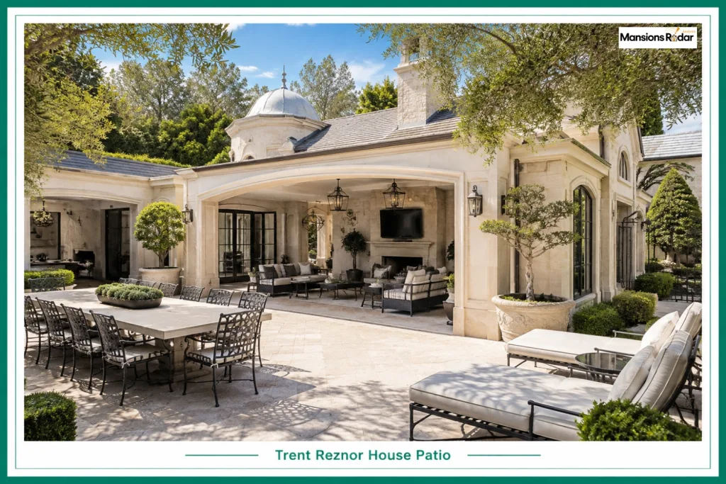 Trent Reznor House Patio