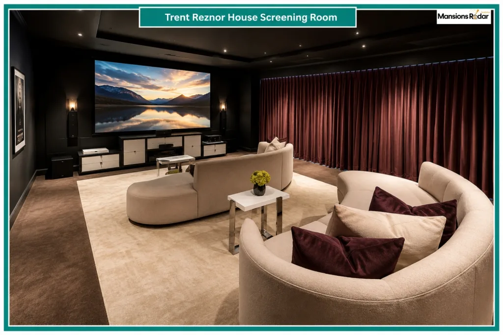 Trent Reznor House Screening Room