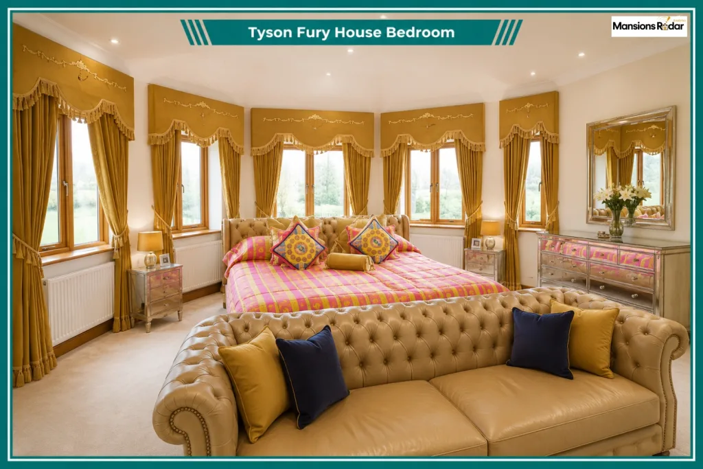 Tyson Fury House Bedroom
