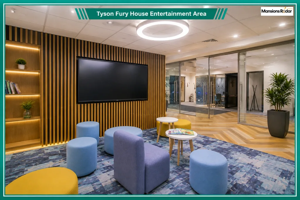 Tyson Fury House Entertainment Area