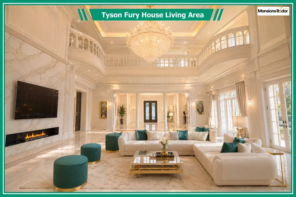 Tyson Fury House Living Area