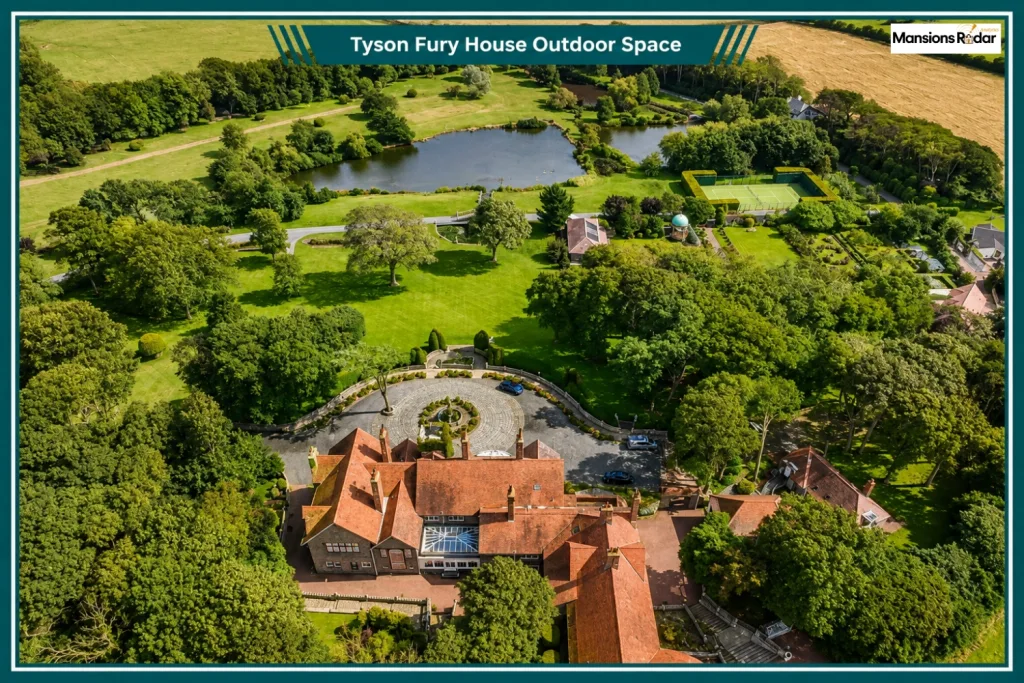 Tyson Fury House Outdoor Space
