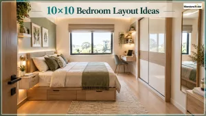 10×10 Bedroom Layout Ideas
