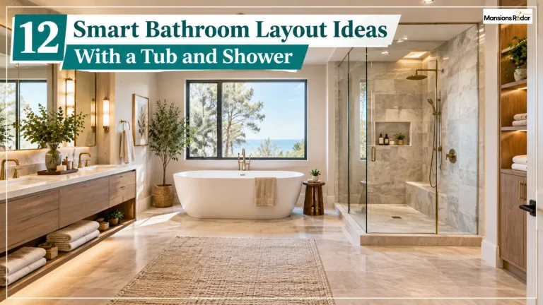 12 Smart Bathroom Layout Ideas With a Tub and Shower