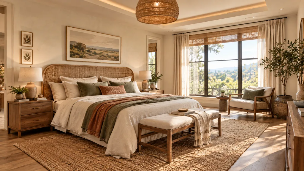 Add a Rattan Headboard