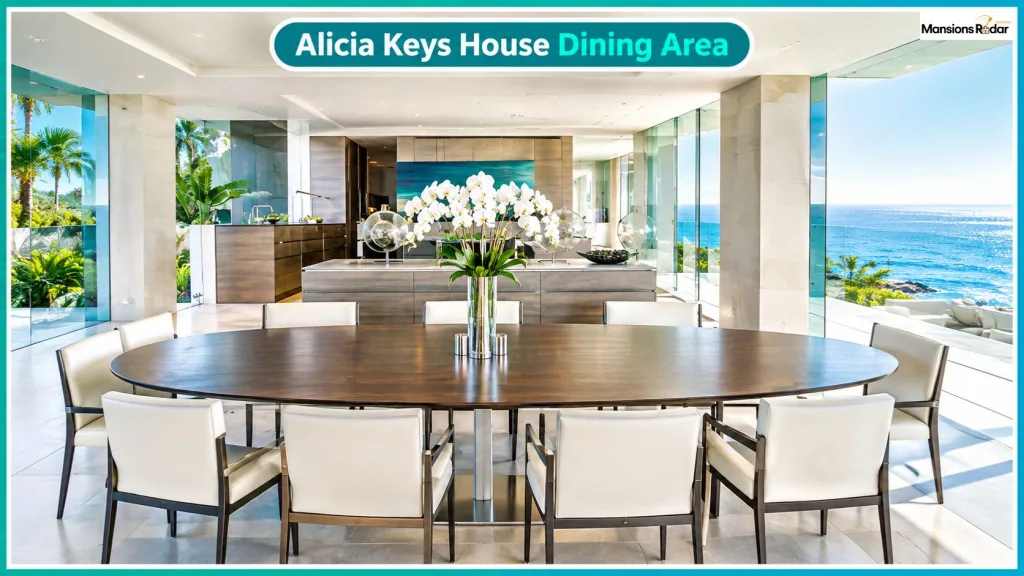 Alicia Keys House Dining Area