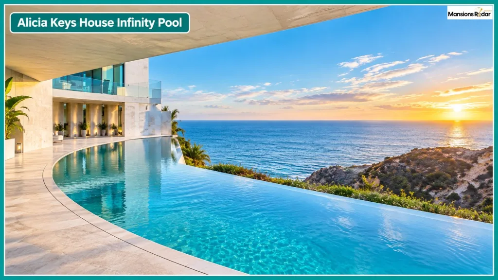 Alicia Keys House Infinity Pool