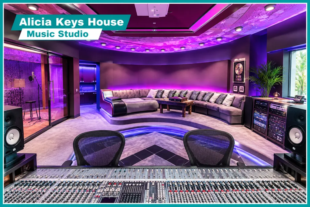 Alicia Keys House Music Studio