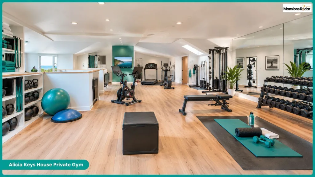 Alicia Keys House Private Gym