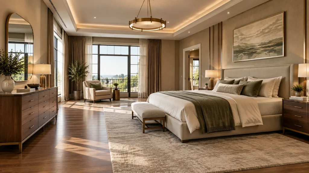 Bedroom With a Dresser