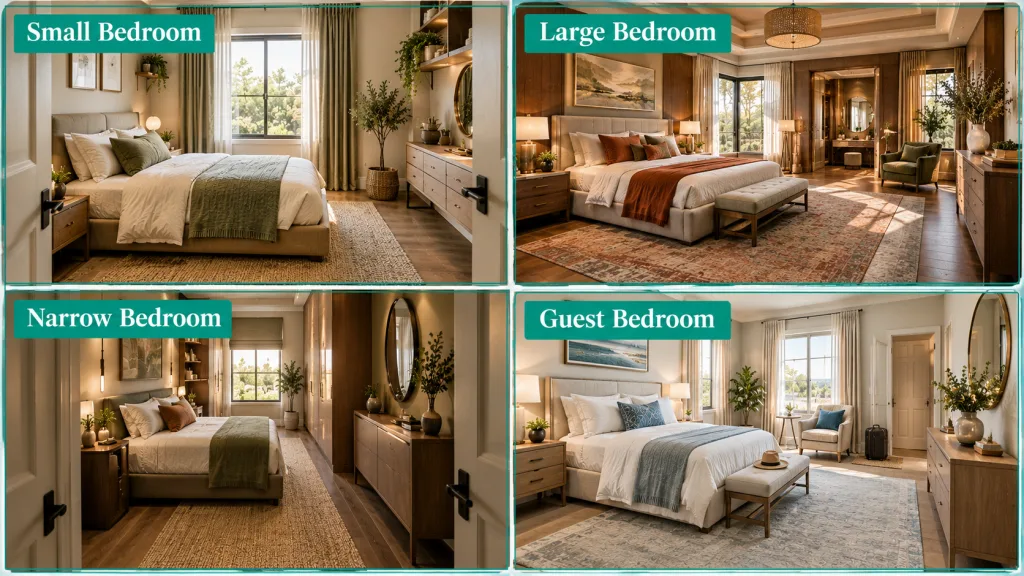 Boho Bedroom Ideas by Room Size