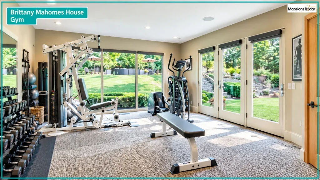 Brittany Mahomes House Gym